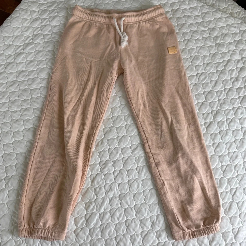 ACNE STUDIOS‎ Kids Logo Cotton Joggers in Pink Size 8-10